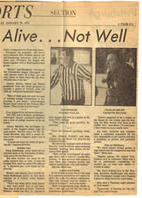 CHL Hockey - January 20, 1976