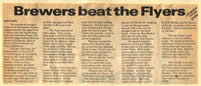 Game Coverage - March 13, 1976
